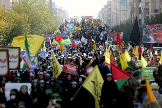 رزمایش ۵۰ هزار نفری بسیجیان در تهران