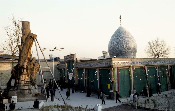 عکس های دیده نشده میدان تجریش در دهه هفتاد