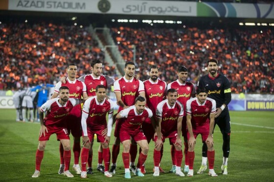 دیدار تیم های پرسپولیس و الدحیل