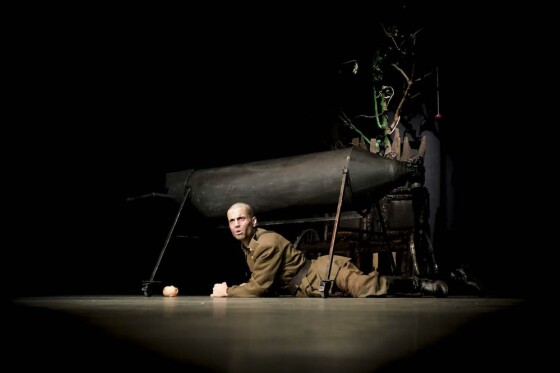 نمایش قلاده ای برای یک سگ مرده