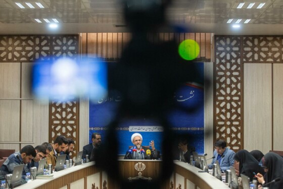 نشست خبری رئیس دیوان عدالت اداری