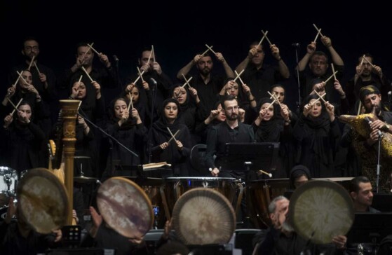 ارکستر موسیقی ملی ایران به رهبری مجید انتظامی