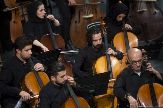 ارکستر موسیقی ملی ایران به رهبری مجید انتظامی