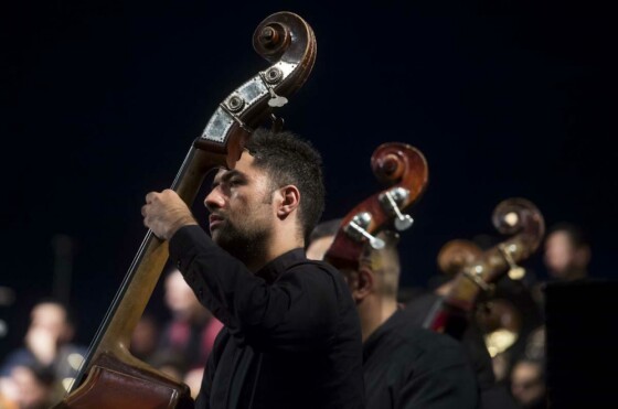 ارکستر موسیقی ملی ایران به رهبری مجید انتظامی