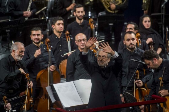 ارکستر موسیقی ملی ایران به رهبری مجید انتظامی