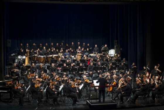 ارکستر موسیقی ملی ایران به رهبری مجید انتظامی