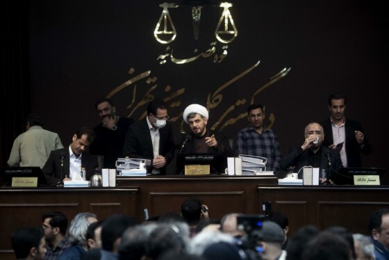 نخستین جلسه دادگاه منافقین