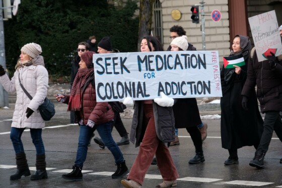 تظاهرات مردم مونیخ در حمایت از مردم غزه