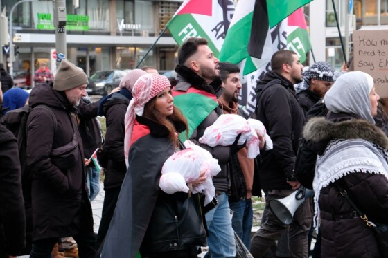 تظاهرات مردم مونیخ در حمایت از مردم غزه