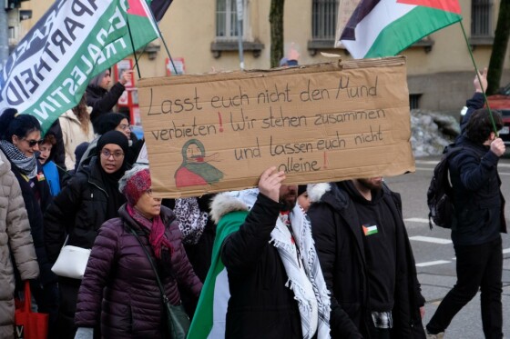 تظاهرات مردم مونیخ در حمایت از مردم غزه
