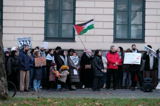 تظاهرات مردم مونیخ در حمایت از مردم غزه