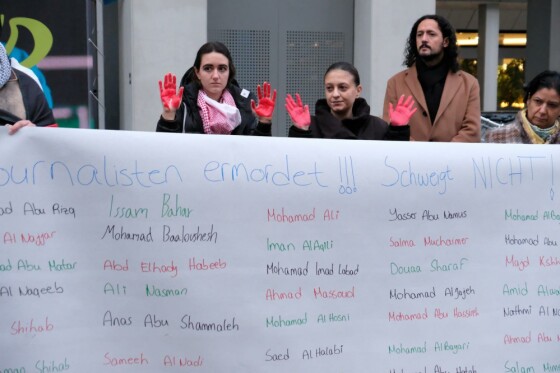 تظاهرات مردم مونیخ در حمایت از مردم غزه