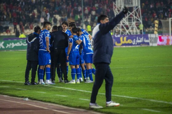 دیدار تیم های پرسپولیس و استقلال تهران