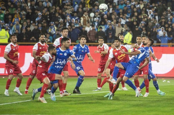 دیدار تیم های پرسپولیس و استقلال تهران