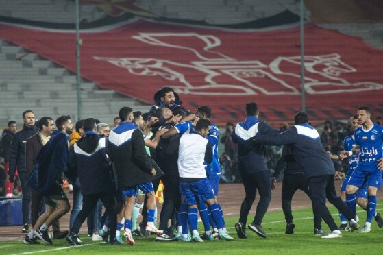 دیدار تیم های پرسپولیس و استقلال تهران