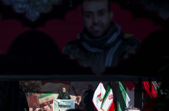 تشییع پیکرهای۱۱۰ شهید گمنام دفاع مقدس در تهران