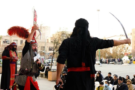 مجلس شبیه خوانی حضرت زهرا(س)