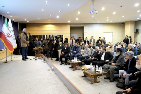 آیین آغازین احداث حریم هنری مجموعه تئاتر شهر