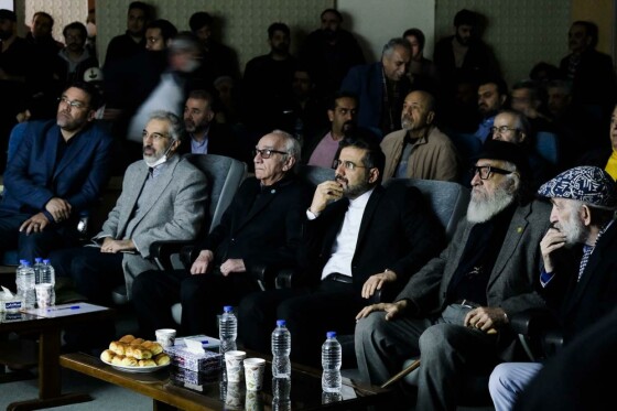 آیین آغازین احداث حریم هنری مجموعه تئاتر شهر