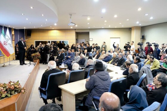 آیین آغازین احداث حریم هنری مجموعه تئاتر شهر