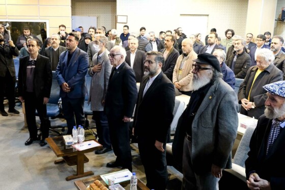 آیین آغازین احداث حریم هنری مجموعه تئاتر شهر