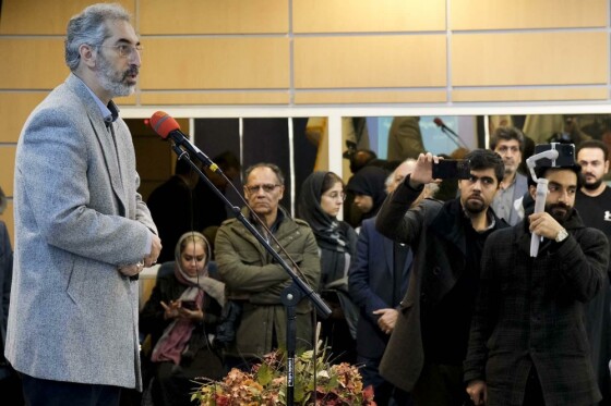 آیین آغازین احداث حریم هنری مجموعه تئاتر شهر