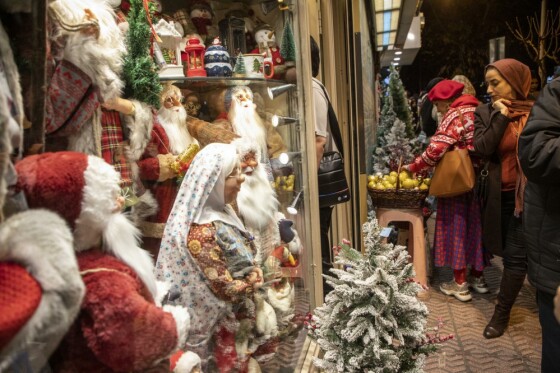 تهران در آستانه سال نو میلادی