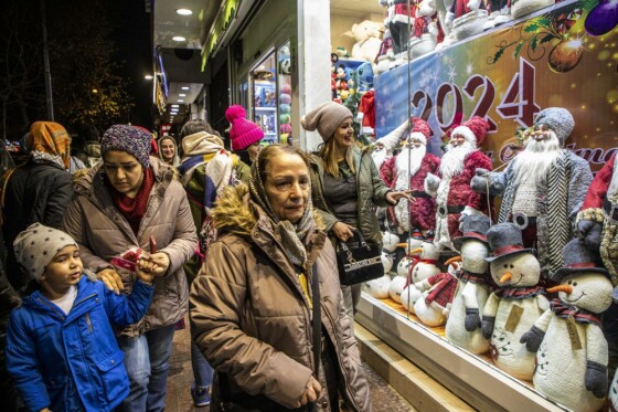 تهران در آستانه سال نو میلادی