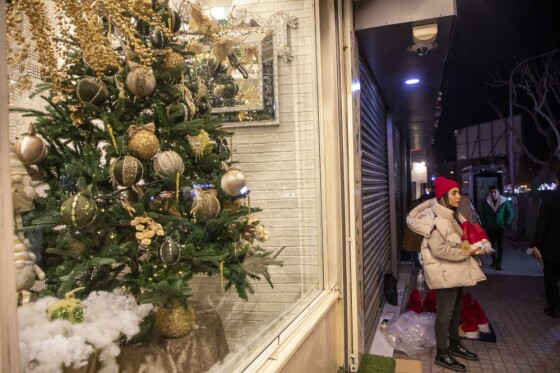 تهران در آستانه سال نو میلادی