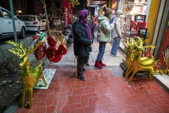 تهران در آستانه سال نو میلادی