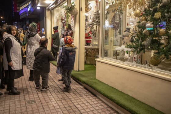 تهران در آستانه سال نو میلادی