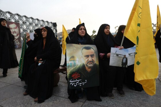 تشییع شهید «سید رضی موسوی»