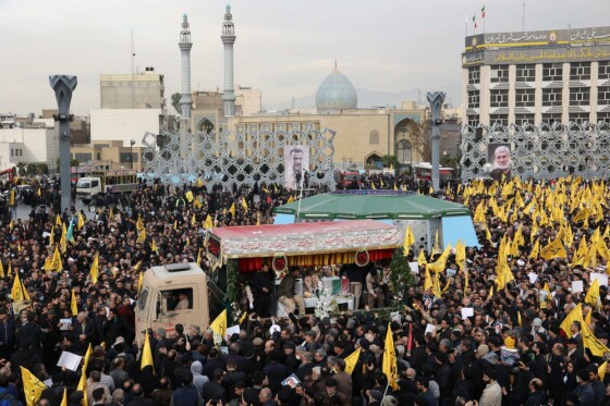 تشییع شهید «سید رضی موسوی»