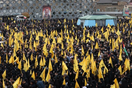 تشییع شهید «سید رضی موسوی»