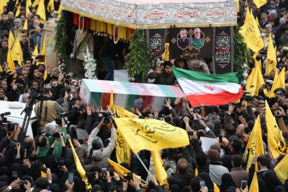 تشییع شهید «سید رضی موسوی»