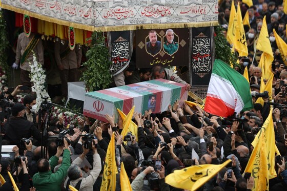 تشییع شهید «سید رضی موسوی»