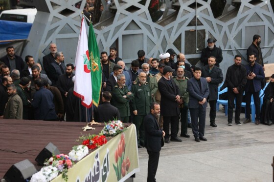 تشییع شهید «سید رضی موسوی»
