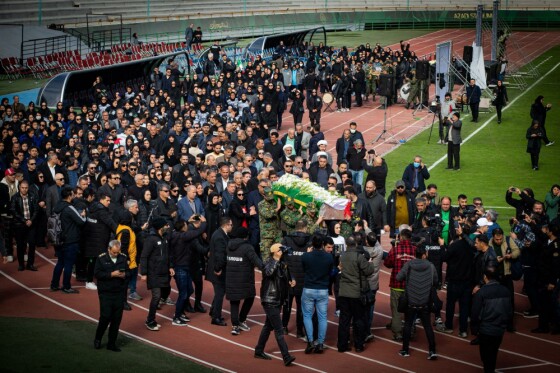 وداع با «ملیکا محمدی» در ورزشگاه آزادی