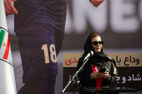 وداع با «ملیکا محمدی» در ورزشگاه آزادی