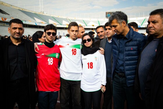 وداع با «ملیکا محمدی» در ورزشگاه آزادی