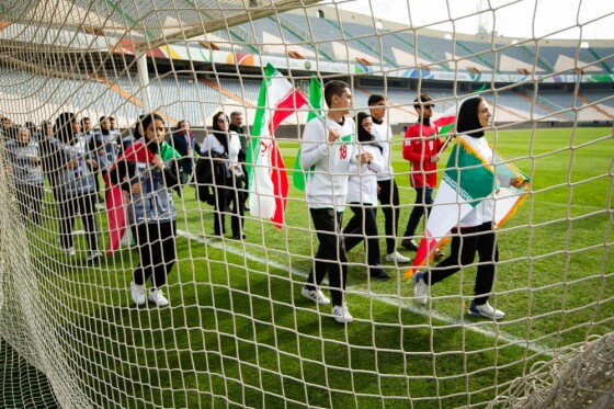 وداع با «ملیکا محمدی» در ورزشگاه آزادی