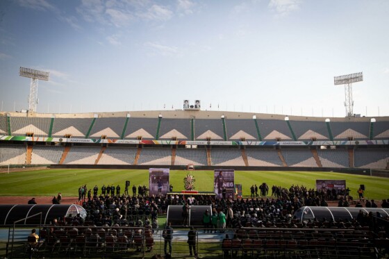 وداع با «ملیکا محمدی» در ورزشگاه آزادی