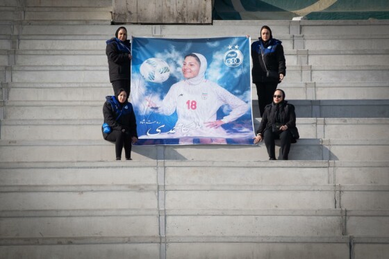 وداع با «ملیکا محمدی» در ورزشگاه آزادی