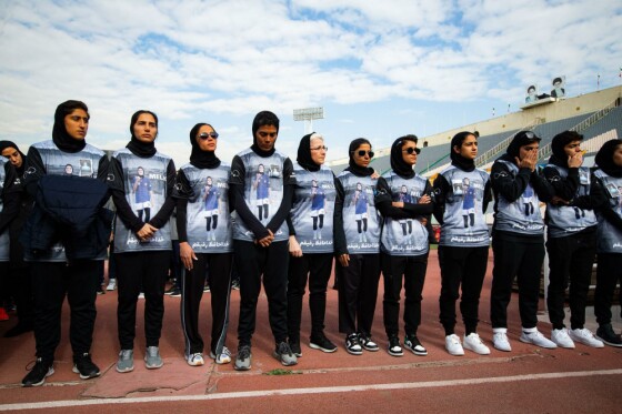 وداع با «ملیکا محمدی» در ورزشگاه آزادی