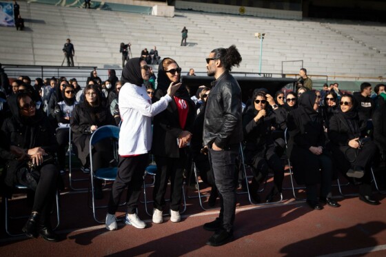وداع با «ملیکا محمدی» در ورزشگاه آزادی