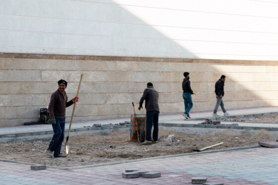 بازدید اصحاب رسانه از پروژه های عمرانی زنجان