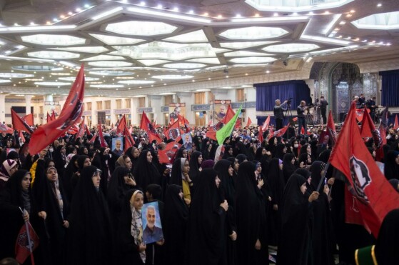 چهارمین سالگرد شهادت سردار سلیمانی در تهران