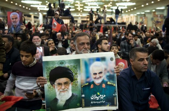 چهارمین سالگرد شهادت سردار سلیمانی در تهران