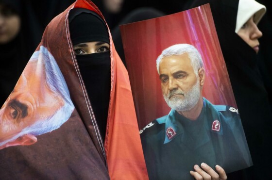 چهارمین سالگرد شهادت سردار سلیمانی در تهران