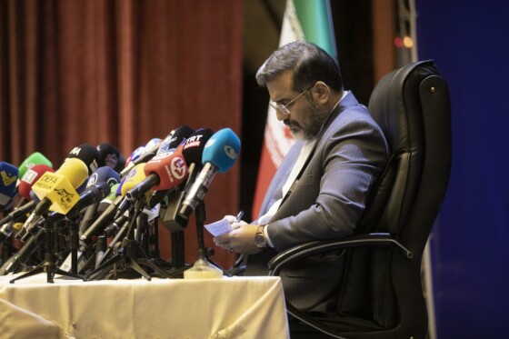 نشست خبری وزیر فرهنگ و ارشاد اسلامی